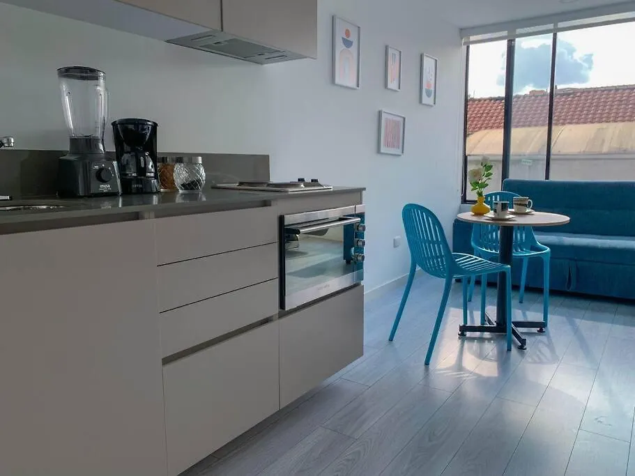 Aptotiv211 - Increible Aparta Estudio Tipo Loft - Chapinero - Wifi - Tv Bogota Colombia