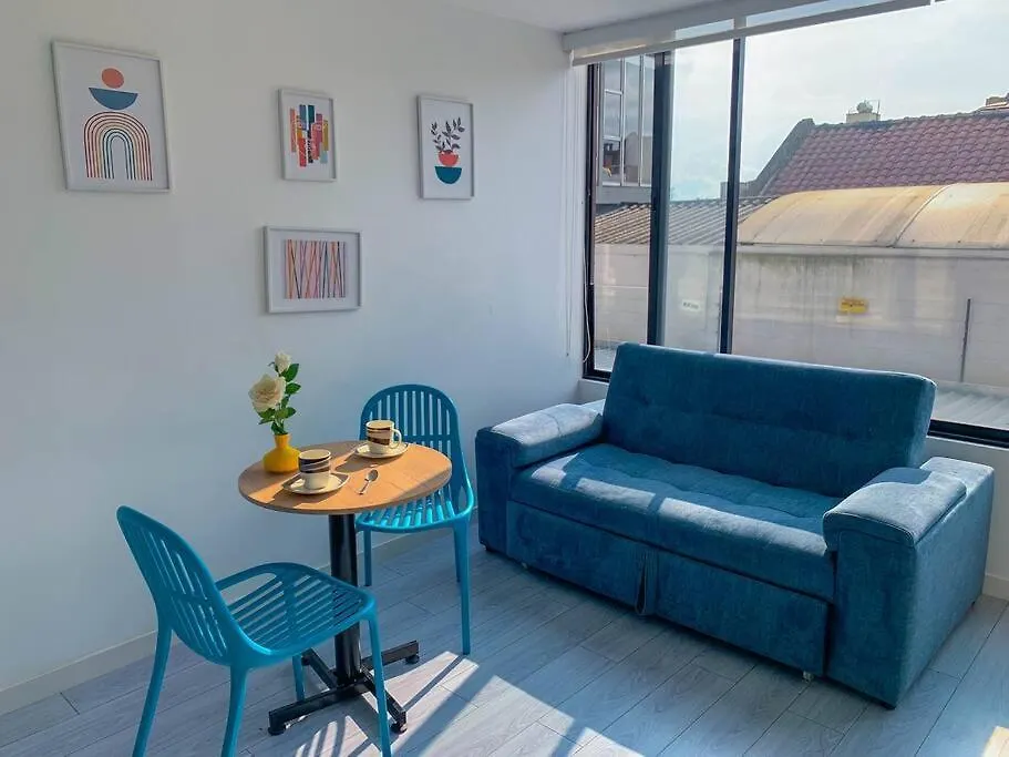 Aptotiv211 - Increible Aparta Estudio Tipo Loft - Chapinero - Wifi - Tv Bogota
